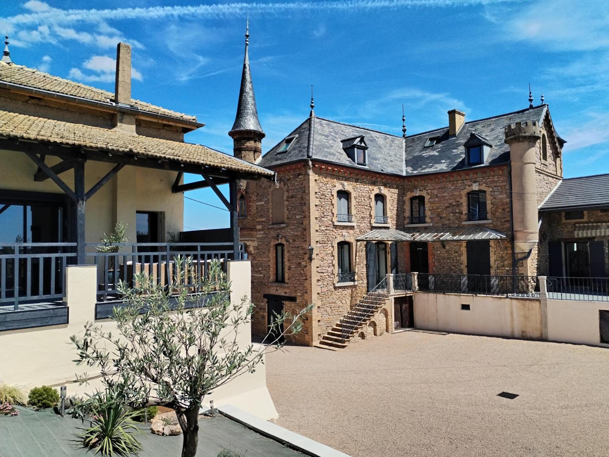 Le Petit Chateau De Sathonat - Horizon Paradis Saint-Amour-Bellevue Eksteriør billede